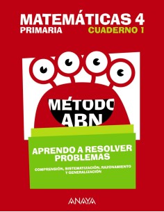 CUADERNO MATEMATICAS ABN 1 4ºPRIMARIA